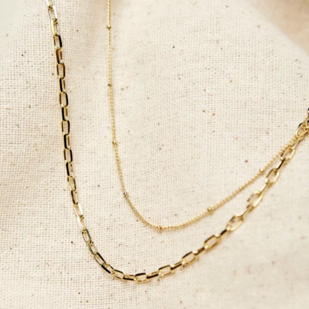 14kt Gold Plated Necklaces by EACH Jewels
